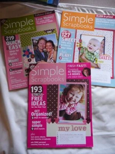 Simple Scrapbooks Scrapbooking Ideas Jan/Feb, Mar/April, May/June 2009 LNC - Imagen 1 de 4