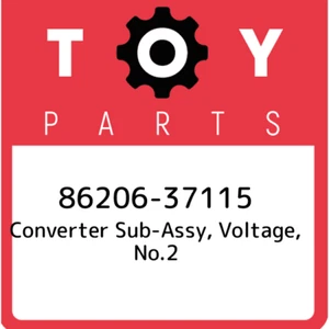86206-37115 Converter Sub-Assy, Voltage, No.2, Toyota NEW OEM PART - Picture 1 of 1