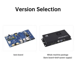 Raspberry Pi CM5 PoE Expansion Board Compute Module 5 BaseboardSupport M.2 NVMe - Picture 1 of 16