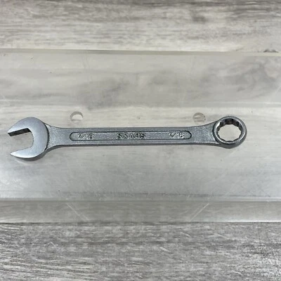 "Llave combinada vintage SEARS forjada BF 7/16"" JAPÓN" Foto 1 de 4