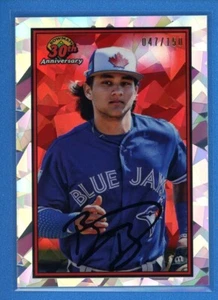 Bowman 1989 Bowman Chrome Atomic Refractor 2019 #B30-BB Bo Bichette #/150 - Imagen 1 de 2