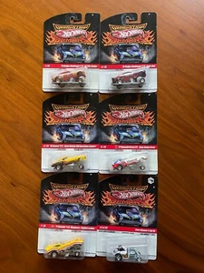 HOT WHEELS DRAG STRIP DEMONS, NHRA Funny Cars/F/A—SET OF 6 (See Details Below) - Picture 1 of 7