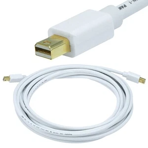 15FT Mini DisplayPort MDP Male To Male M/M Cable Copper Gold Plated 32AWG - Picture 1 of 3