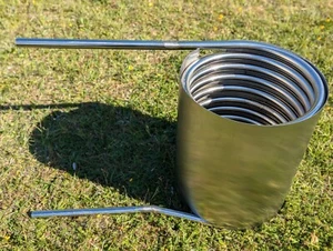 XL stainless steel heater coil w/ fireguard & 2x1m heat-resistant hose hot tubs - Picture 1 of 6