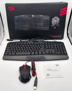 Redragon S101-3 Wired Gaming Keyboard and Mouse Combo RGB - Picture 1 of 7