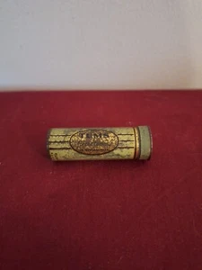 Vintage Art Deco Tums For The Tummy Tin Empty Advertising Can Lipstick Size - Picture 1 of 8
