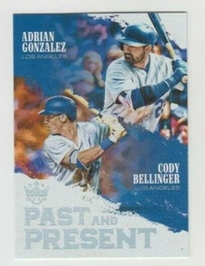 Adrian Gonzalez / Cody Bellinger 2018 PANINI DIAMOND KINGS PAST & PRESENT INSERT - Picture 1 of 1