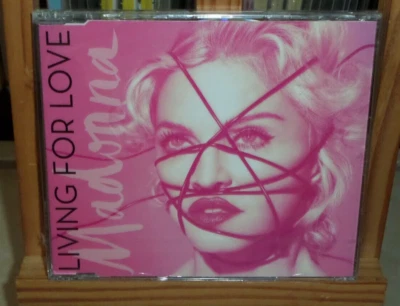 MADONNA LIVING FOR LOVE EUROPE NEW 2 TRACK CD SINGLE REBEL HEART - Image 1 of 3