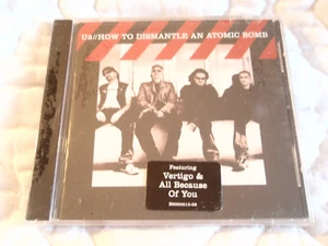 U2 HOW TO DISMANTLE AN ATOMIC BOMB CD NEW 2004 VERTIGO HYPE STICKER BONO - Picture 1 of 3