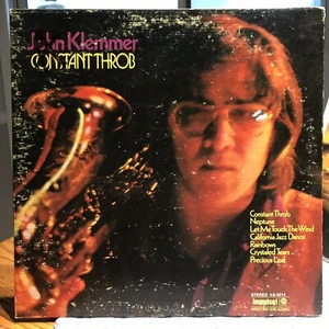 JAZZ 33 RPM GATE FOLD LP RECORD BY JOHN KLEMMER-CONSTANT THROB - Picture 1 of 5
