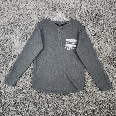 Volcom Mens Gray Long Sleeve Lightweight Pullover Sweater Size M - Image 1 of 4