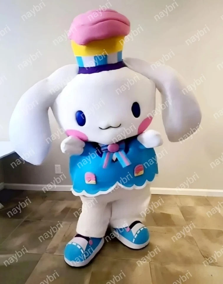 Disfraz de mascota Cinnamoroll listo para enviar Foto 1 de 1