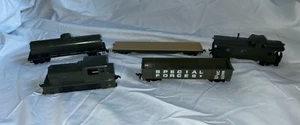 HO Scale TYCO Lot (5) G.I. JOE Engine Train Cars Special Forces - WORKS! - Picture 1 of 9