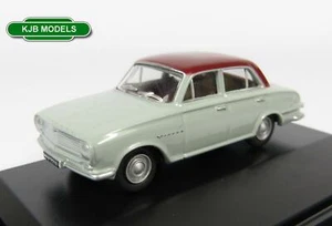 BNIB OO GAUGE OXFORD 1:76 76FB001 RED / GULL GREY VAUXHALL FB VICTOR CAR - Picture 1 of 2