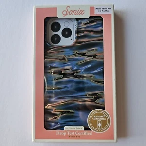 Funda ecológica Sonix MAGSAFE para iPhone 13 Pro Max y 12 Pro Max - AZUL ONDULADO - Imagen 1 de 3