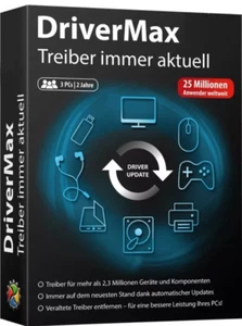 DriverMax - 3-Nutzer Lizenz für 2 Jahre - Treiber Aktualisierung - PC + DVD - Bild 1 von 1