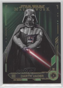 2019 Topps Star Wars Masterwork Green 66/99 Anakin Skywalker Darth Vader #9 07yc