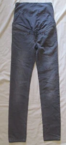 H&M Mama Maternity Skinny Gray Jeans Full Belly Panel Size 4 ~ NEW - Picture 1 of 6