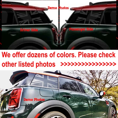 Calcomanías de vinilo Union Jack para maletero ventana lateral para Mini Cooper Countryman F60 2017-23 Foto 1 de 4