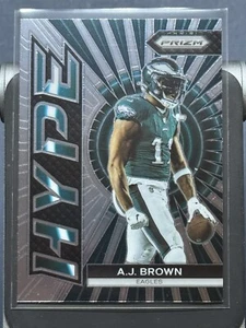 AJ Brown 2023 Panini Prizm Football Hype Insert Philadelphia Eagles #H-6 - Picture 1 of 2
