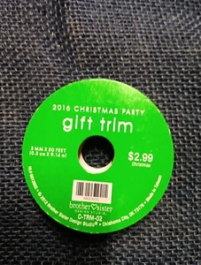 2016 WEIHNACHTEN Party BAND funkelt rot 30 Fuß. Geschenkborte Bruder&Schwester - Bild 1 von 3