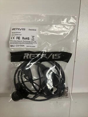 Retevis EEK008 2Pin Earhook Earpiece Walkie Talkie Earphones  - Image 1 of 2