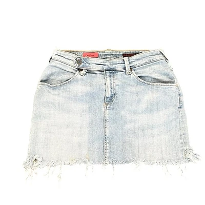 Falda vaquera corta Adriano Goldschmied vintage años 2000 grunge emo linda angustia Foto 1 de 4
