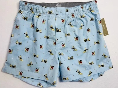 J. Boxers con estampado de husky Lab Crew para hombre talla MED regalo Foto 1 de 4