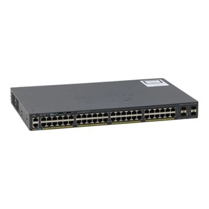 Cisco Catalyst WS-C2960X-48TS-L 48-Port RJ-45 4x SFP Layer 2 Managed Switch - Bild 1 von 4