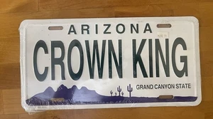 Placa de matrícula Crown King Arizona Novety Booster - Imagen 1 de 2