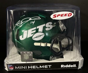 Sam Darnold signierter Mini Helm New York Jets garantiert echt Autogramm - Bild 1 von 9