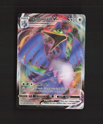 Cramorant VMAX 055/072 Shining Fates Ultra Rare Holo Pokemon Card LP+ - Image 1 of 4