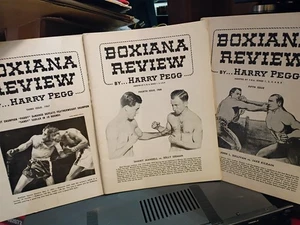 3 Issues Of Boxiana Review Magazine 3rd 4th and 5th - Picture 1 of 7