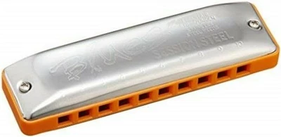 10301 Blues SESSION STEEL Harmonica, Key of D - Image 1 of 3