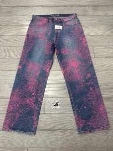 Größe: 36/36 "Sp5der 501 Denim Pink Web" Indigo - Bild 1 von 8