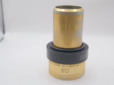 Lente de proyección de latón Kowa Super Snapit f/1,7 modificada a M65 para sin espejo. Foto 1 de 4