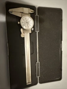 Central Tools 6427 0-6" Inch Dial Caliper MADE IN USA - Picture 1 of 4