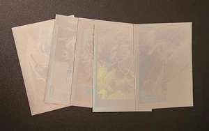 1991 IMPEL MARVEL CARDS COMPLETE HOLOGRAM SET #H-1-#H-5 SPIDER-MAN HULK - Bild 1 von 1