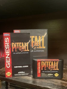 Pitfall: The Mayan Adventure Sega Genesis CIB Tested - Picture 1 of 5