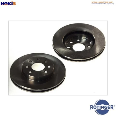 2x BRAKE DISC RT 1536-GL T5 FOR SEAT AUDI A4/S4/Convertible CJCC/CAGC 2.0L 4cyl - Image 1 of 4