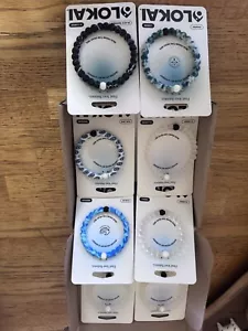 Lokai Unisex Bracelets 8 Total Varying Sizes - Picture 1 of 4