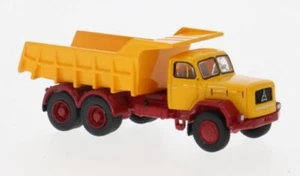 Volquete Brekina 83300 Magirus Jupiter amarillo oscuro/rojo oscuro 1960 1:87 - Imagen 1 de 1