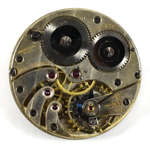 Vintage Longines 17.79ABC 12s 17J OF Pocket Watch Movement lot.wz - Picture 1 of 3