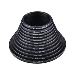 49-55mm Step Up Ring 49-55 SLR DSLR Camera/49mm Lens to 55mm Filter Cap Hood HOT - Picture 1 of 8