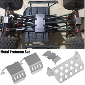 Piastra di protezione asse telaio armatura Skid per 1/10 assiale SCX10 II 90046 90047 4x - Foto 1 di 9