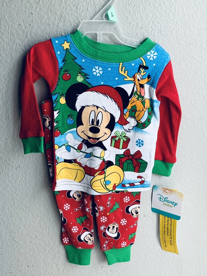 Disney Mickey Mouse Twin 2pc Quilt Set Red