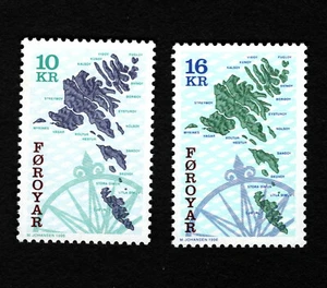 OPC 1996 Faroe Islands Set Sc#305-6 MNH 37272 - Picture 1 of 1