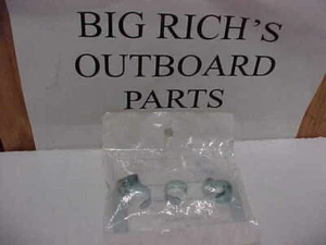 5pc Shift Shaft Bellows Clamp Mercury Mercruiser Replaces 54-38863 18-7321 - Picture 1 of 3
