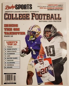 LINDY'S SPORTS - COLLEGE 2025 PREVIEW - WASHINGTON - Picture 1 of 1