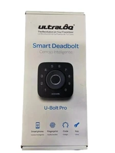 Ultraloq Smart Deadbolt U-Bolt Pro & UB01 V2.08 Tastatur, Fingerabdruck, Bluetooth - Bild 1 von 5